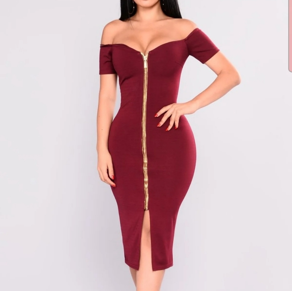 Fashion nova body on dress
